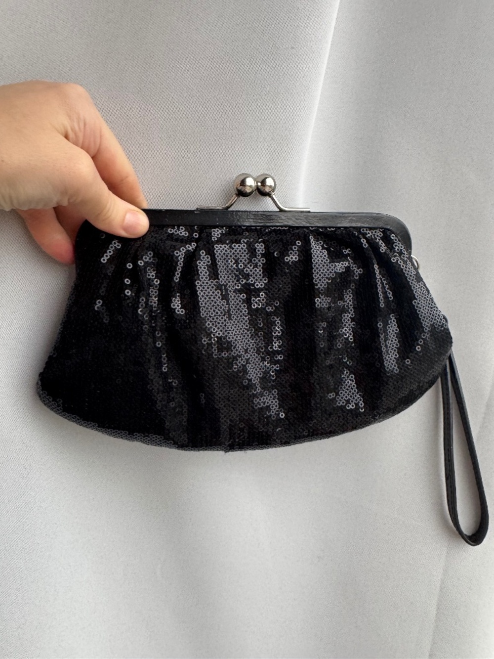 Coach Sequin Kisslock Clutch